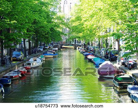 Stock Image - travel, netherlands, amsterdam. Fotosearch
