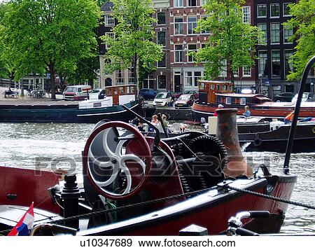 Stock Photo - travel, netherlands, amsterdam. Fotosearch