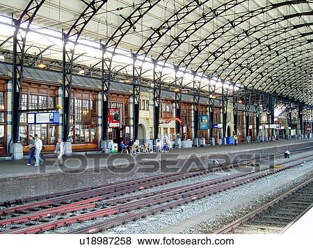 Stock Photo - travel, netherlands, amsterdam. Fotosearch