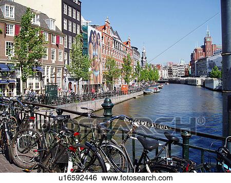 Stock Photograph - travel, netherlands, amsterdam. Fotosearch