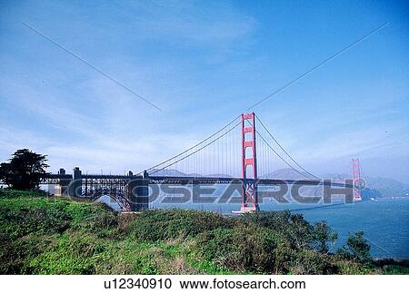 Stock Image - Bridge over the river in the western USA. Fotosearch