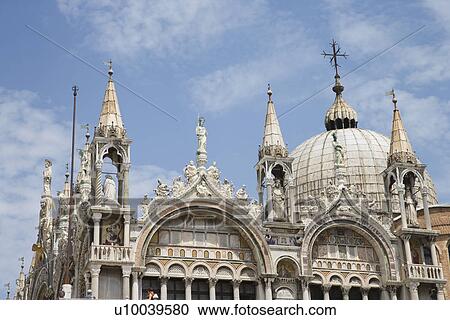 Ornate building in Venice, Italy. View Large Photo Image Stock Image - Ornate building in Venice, Italy.. Fotosearch