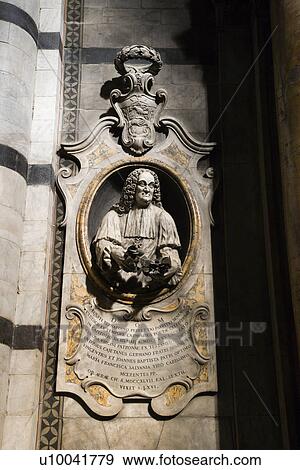 Stock Photo - Sculpture in Cathedral of Siena.. Fotosearch