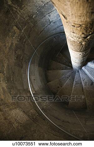 Spiral stone staircase. View Large Photo Image Stock Image - Spiral stone staircase.. Fotosearch