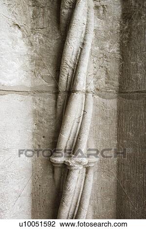Stock Image - Detail of building architecture in Lisbon, Portugal.. Fotosearch