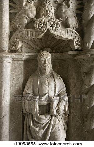 Sculpture of man on exterior of Mosteiro dos Jeronimos in Lisbon, Portugal. View Large Photo Image Stock Photography - Sculpture of man on exterior of Mosteiro dos Jeronimos in Lisbon, Portugal.. Fotosearch