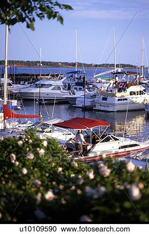 Stock Image - Charlottetown harbour. Fotosearch