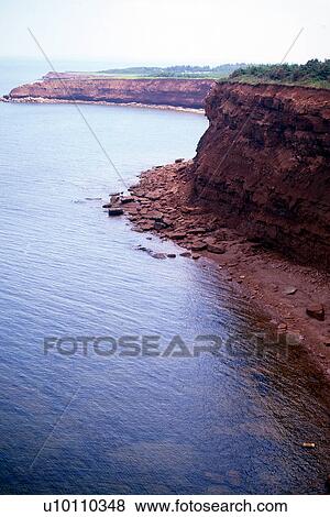 Stock Photo - North shore coastline. Fotosearch