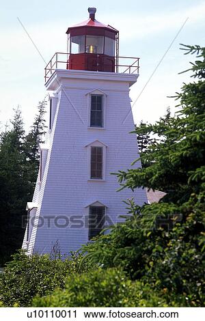 Point Prim Lighthouse View Large Photo Image Stock Image - Point Prim Lighthouse. Fotosearch