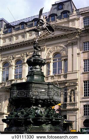 Eros Statue, Picadilly Circus View Large Photo Image Stock Image - Eros Statue, Picadilly Circus. Fotosearch