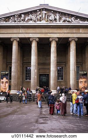 Facade of British Museum View Large Photo Image Stock Image - Facade of British Museum. Fotosearch