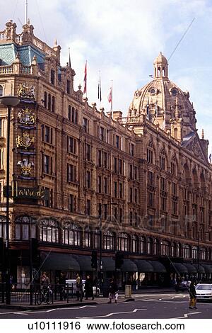 Stock Photograph - Harrods of London. Fotosearch