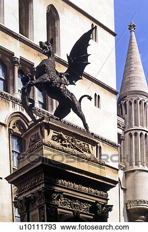 Royal Court of Justice griffen detail View Large Photo Image Stock Image - Royal Court of Justice griffen detail. Fotosearch
