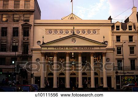 Stock Photograph - Theatre Royal Haymarket. Fotosearch
