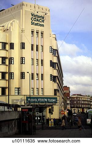 Stock Photography - Victoria Coach Station. Fotosearch