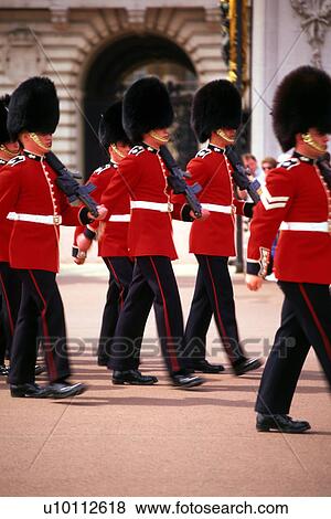 Changing of the guard, Buckingham Palace View Large Photo Image Stock Photo - Changing of the guard, Buckingham Palace. Fotosearch