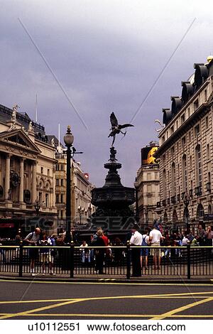 Eros Statue, Picadilly Circus View Large Photo Image Stock Image - Eros Statue, Picadilly Circus. Fotosearch