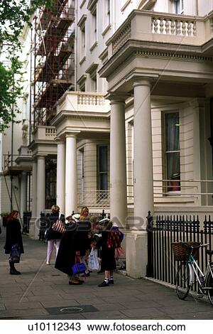 Stock Image - Queen's Gate School. Fotosearch