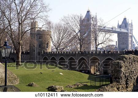 Tower Bridge seen from Tower of London View Large Photo Image Stock Image - Tower Bridge seen from Tower of London. Fotosearch