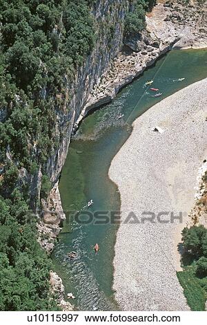 Stock Photo - Ardche gorge . Fotosearch