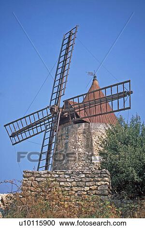 Moulin de Daudet View Large Photo Image Stock Image - Moulin de Daudet. Fotosearch
