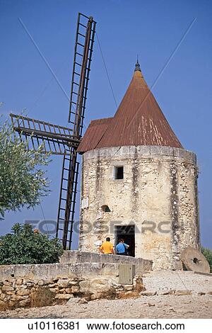 Moulin de Daudet View Large Photo Image Stock Image - Moulin de Daudet. Fotosearch