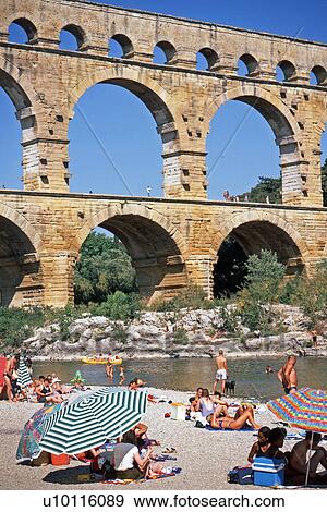 Stock Photo - Pont du Gard. Fotosearch