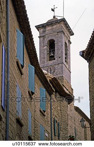 Stock Photo - Street detail - Gordes. Fotosearch