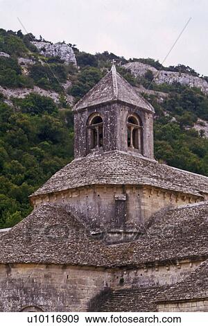 Stock Photo - Abbey of Senanque. Fotosearch