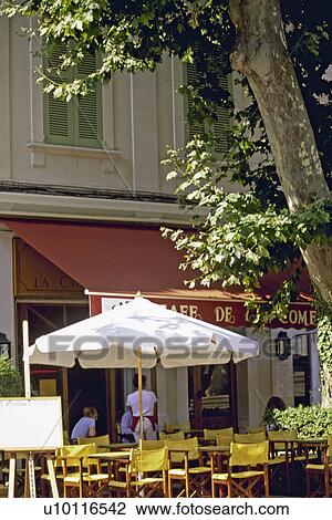 Early morning cafe in Avignon View Large Photo Image Stock Image - Early morning cafe in Avignon. Fotosearch