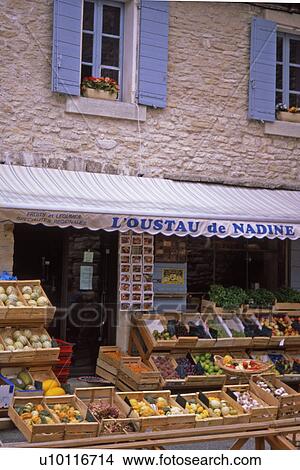 Gordes - fruit shop View Large Photo Image Picture - Gordes - fruit shop. Fotosearch
