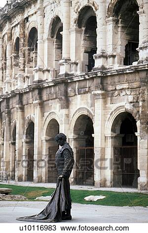 Stock Image - Nimes- Roman arena. Fotosearch