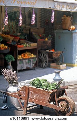 St. Remy-de-Provence-vegetable shop View Large Photo Image Stock Image - St. Remy-de-Provence-vegetable shop. Fotosearch