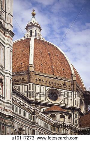 Florence - detail of Duomo - cupola View Large Photo Image Stock Image - Florence - detail of Duomo - cupola. Fotosearch