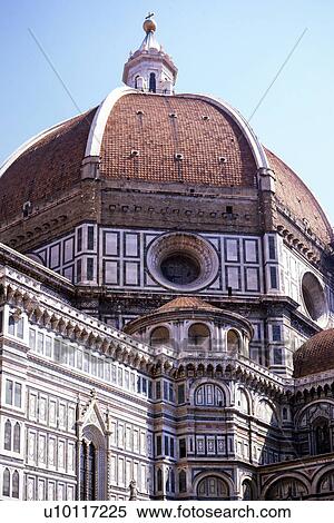 Florence Detail Of Duomo Cupola Stock Photography U Fotosearch