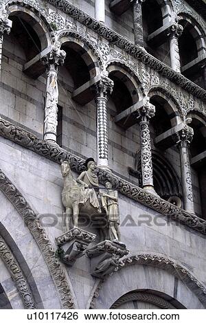 Stock Photograph - Lucca - San Martino detail. Fotosearch