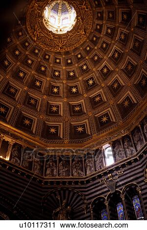 Stock Image - Siena Duomo - interior. Fotosearch