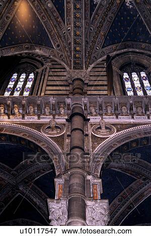 Siena Duomo - interior View Large Photo Image Stock Photo - Siena Duomo - interior. Fotosearch