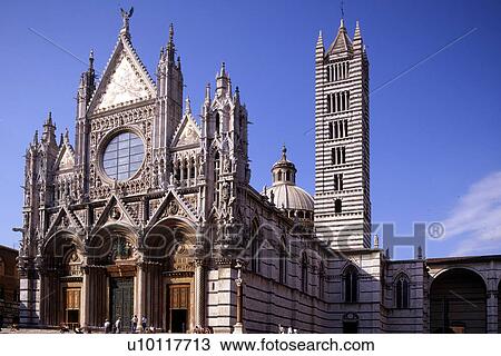 Siena Duomo View Large Photo Image Stock Image - Siena Duomo. Fotosearch