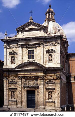 Siena - facade of S. Maria di Provenzano View Large Photo Image Stock Photo - Siena - facade of S. Maria di Provenzano. Fotosearch