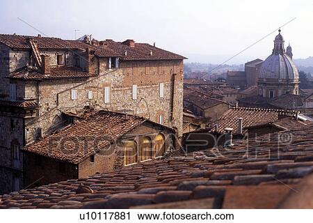 Siena rooftops View Large Photo Image Stock Image - Siena rooftops. Fotosearch