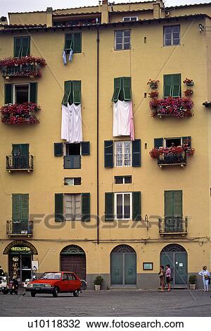 Stock Image - Lucca, Tuscany, Italy. Fotosearch