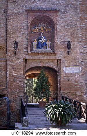 Picture - Monte Oliveto Maggiore, Tuscany Italy. Fotosearch
