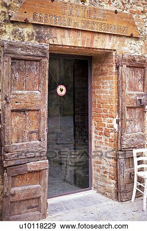 Stock Photo - Monteriggioni, Tuscany Italy. Fotosearch