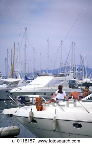 Pleasure craft in harbour Punta Alla Tuscany Italy View Large Photo Image Stock Photo - Pleasure craft in harbour Punta Alla Tuscany Italy. Fotosearch