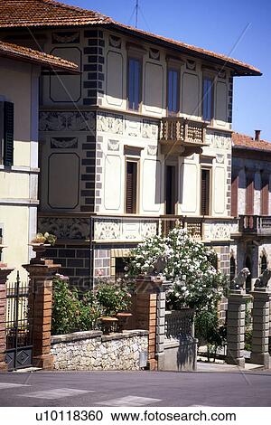 Stock Image - San Sepolcro, Tuscany, Italy. Fotosearch