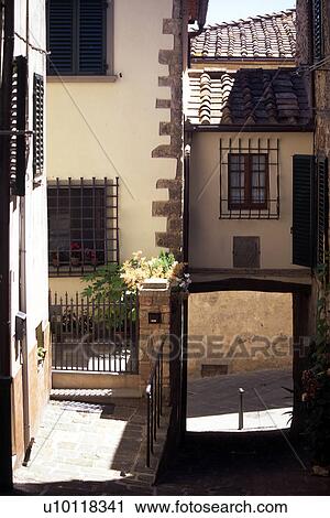 street view with underpass Lucignano, Tuscany, Italy View Large Photo Image Stock Image - street view with underpass Lucignano, Tuscany, Italy. Fotosearch