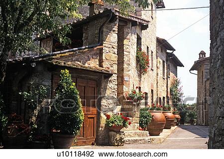 Stock Image - Tuscany, Italy. Fotosearch