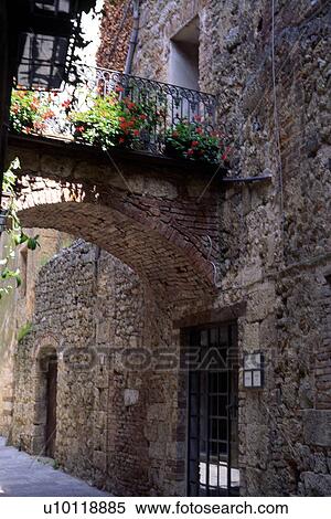 Stock Photography - Colle val d'Elsa - street. Fotosearch