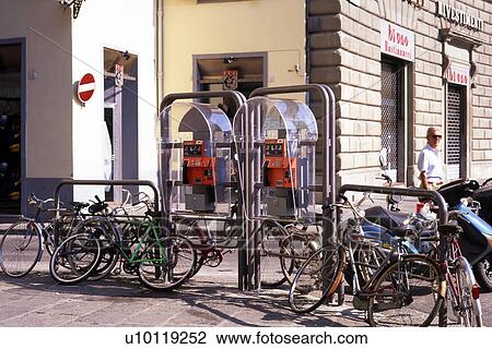 Stock Image - Florence - street detail. Fotosearch